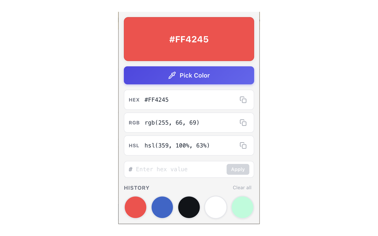 Color Picker screenshot 1